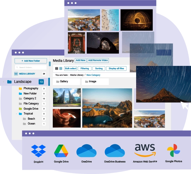 WP Media Folder, go further than anyone with the WordPress media library
