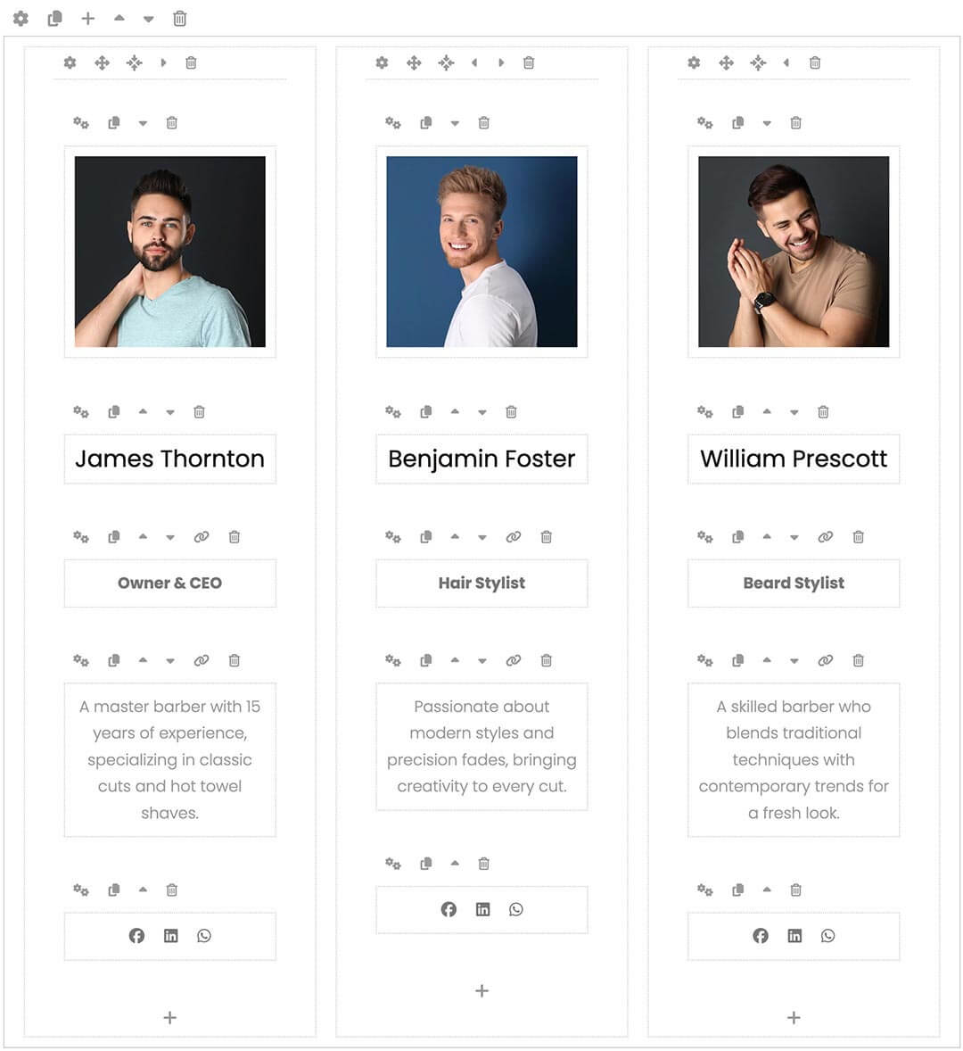 Barber Joomla Template