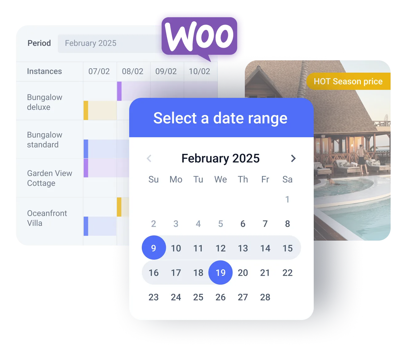 Booking Plugin for WordPress and WooCommercefor Daily Hotel and Apartment Bookings