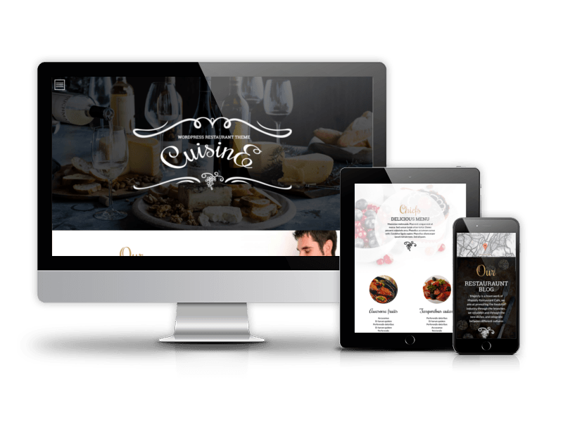Cuisine - Joomla Restaurant template