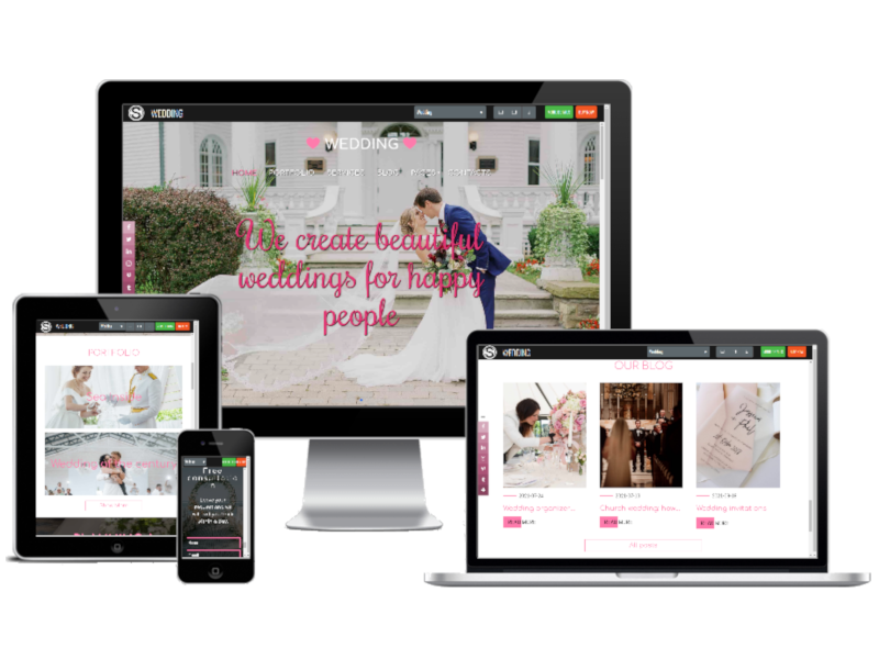 Wedding Joomla Template