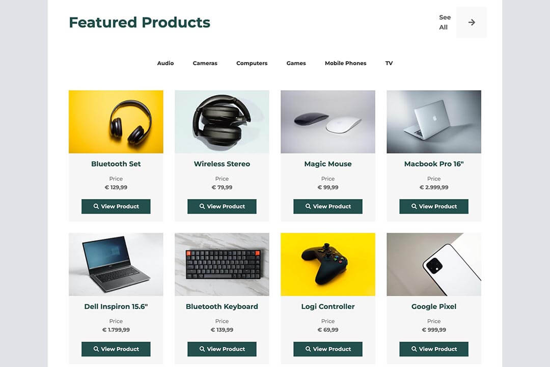 Electronics Shop Joomla Template