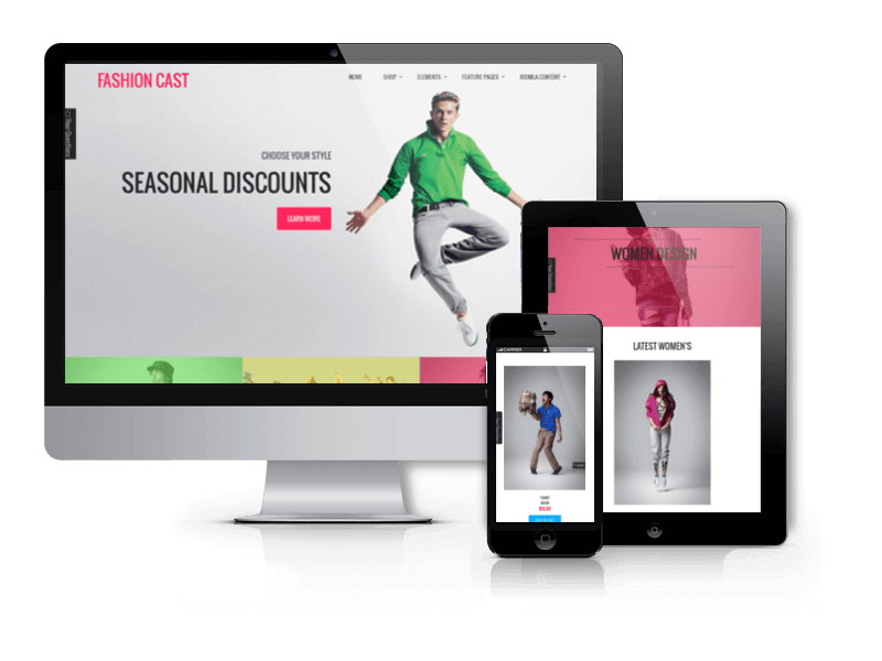 Fashion Cast - Joomla VirtueMart template