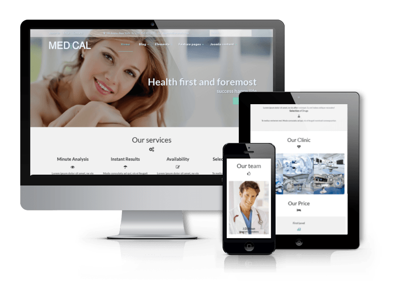 Medical - Business Joomla Template