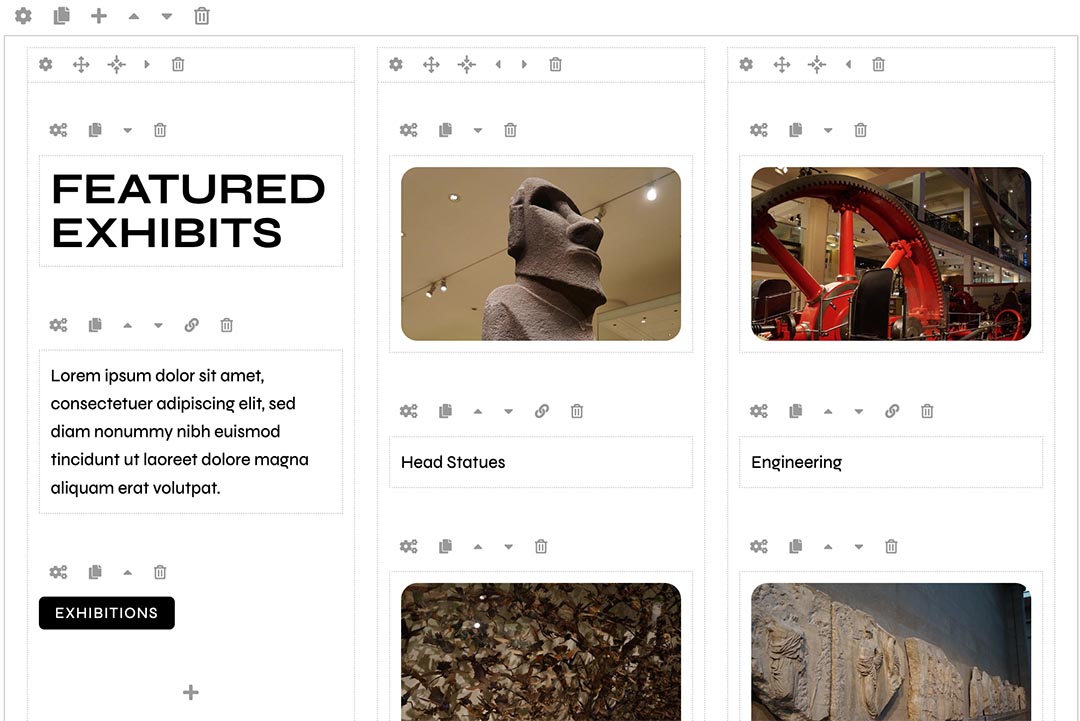 Museum Joomla Template