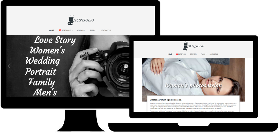 Portfolio Website Template