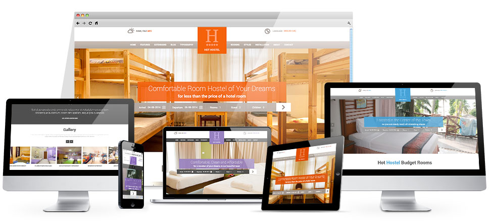 Hostel Template