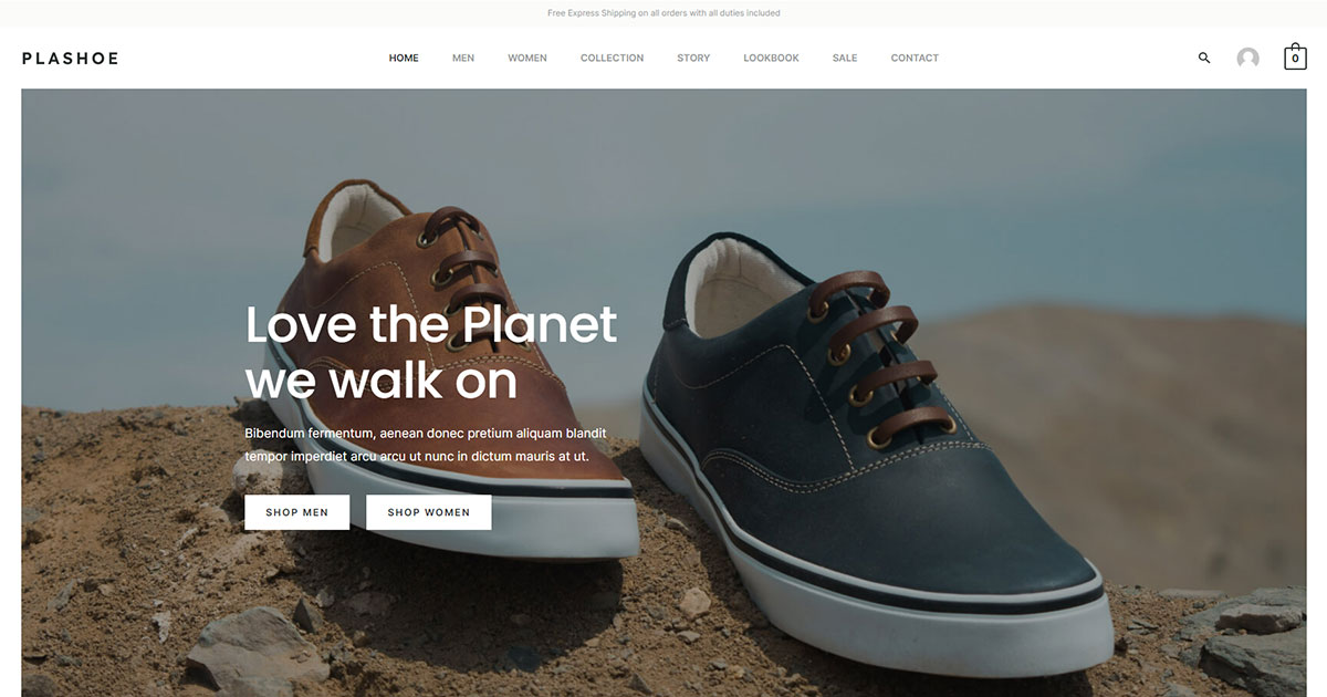 Recycled Shoe Store