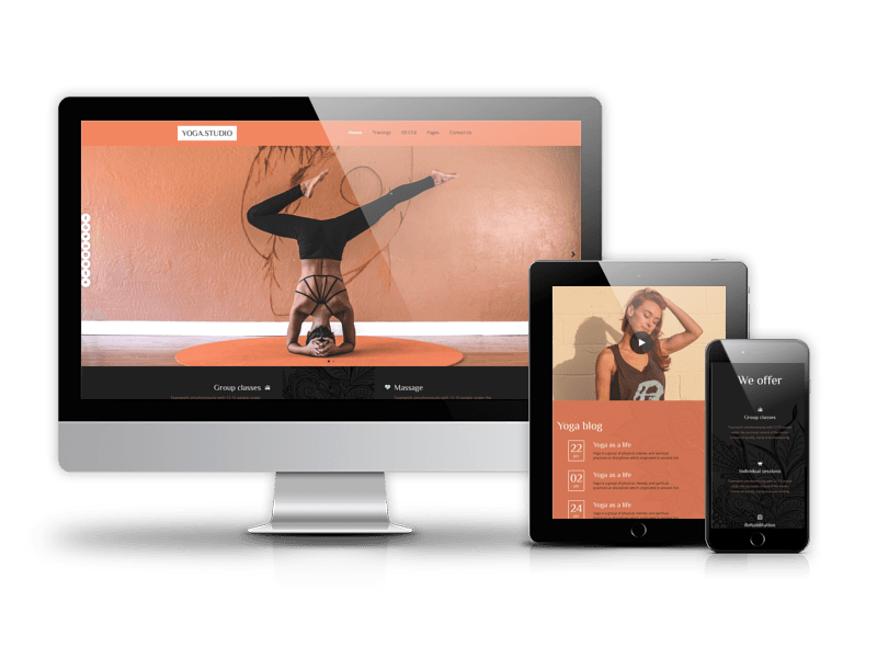 Yoga Website Template